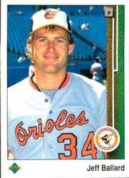 1989 Upper Deck Base Set Jeff Ballard #595 card