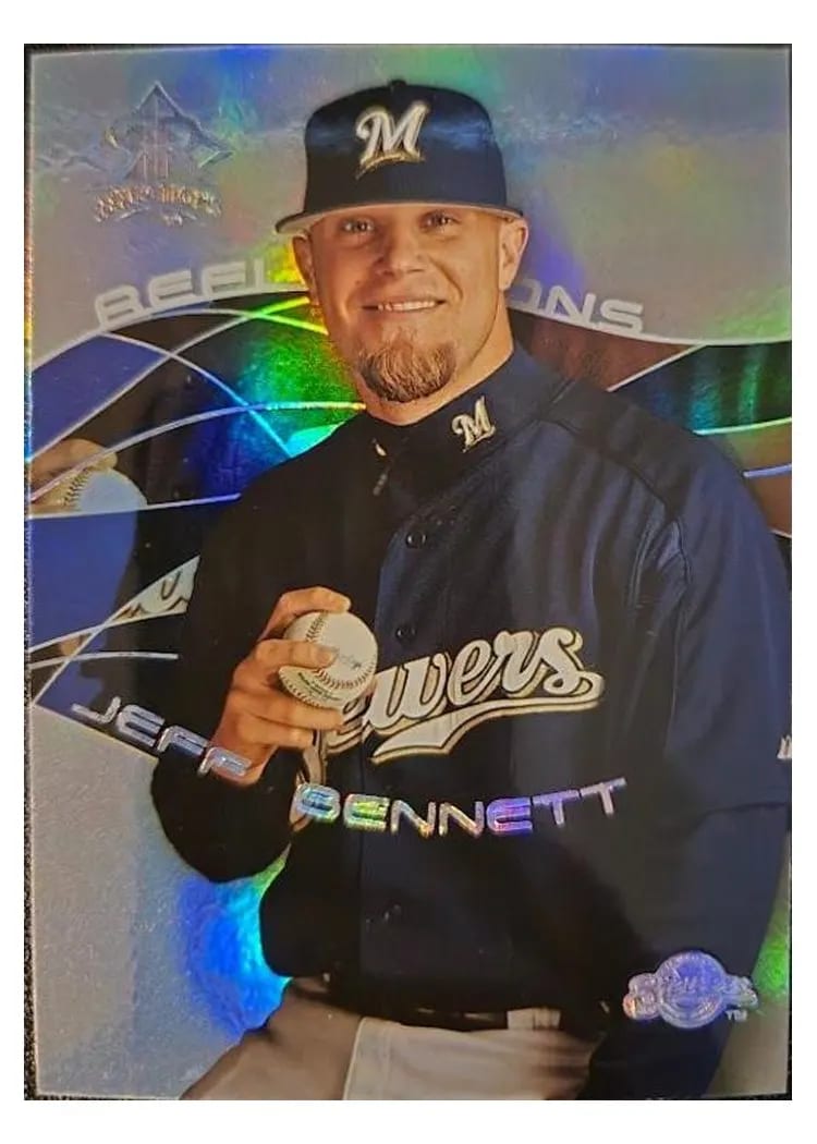 2004 Upper Deck Reflections Jeff Bennett #355 card