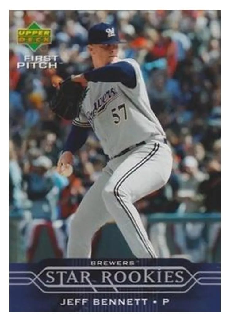 2005 Upper Deck First Pitch Jeff Bennett #221 card