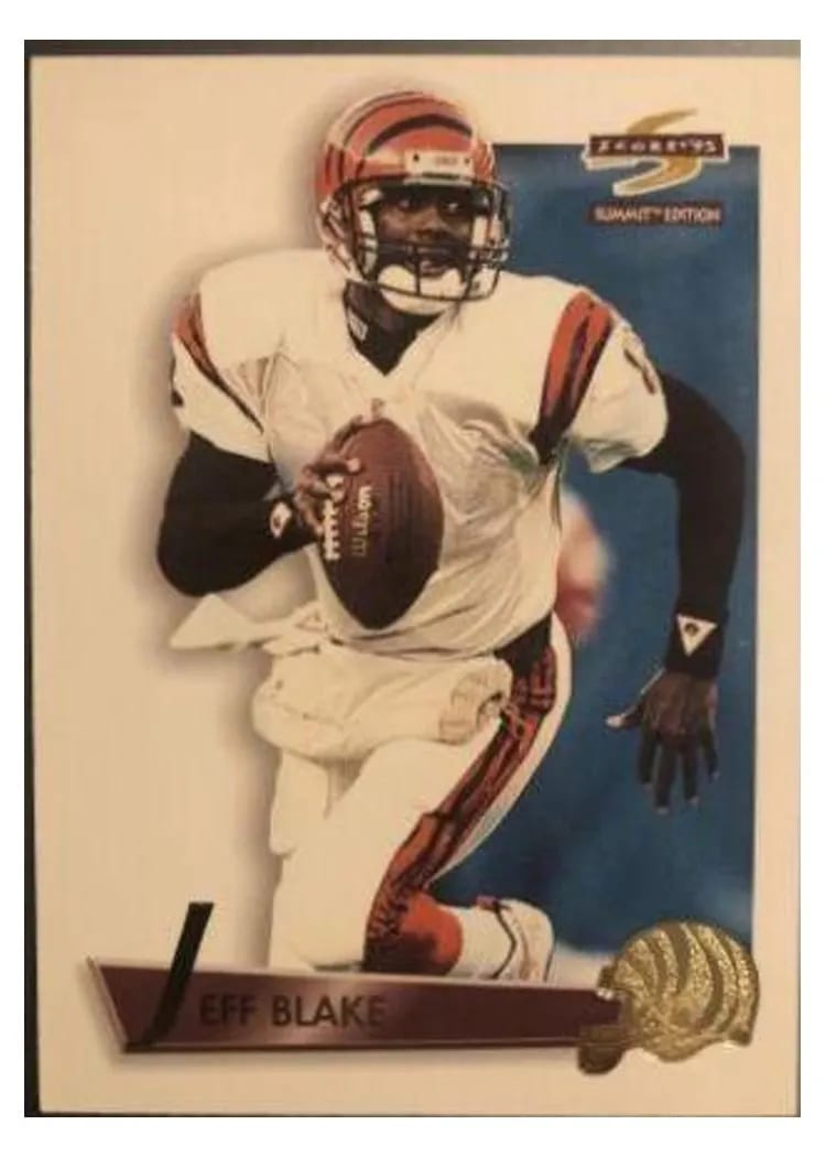 1995 Summit Jeff Blake #4 card