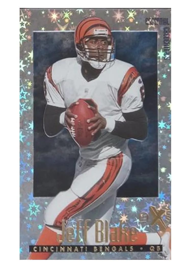 1997 Skybox E X2000 Jeff Blake #36 card