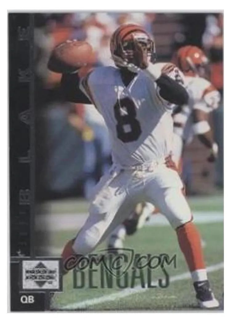 1997 Upper Deck Jeff Blake #65 card