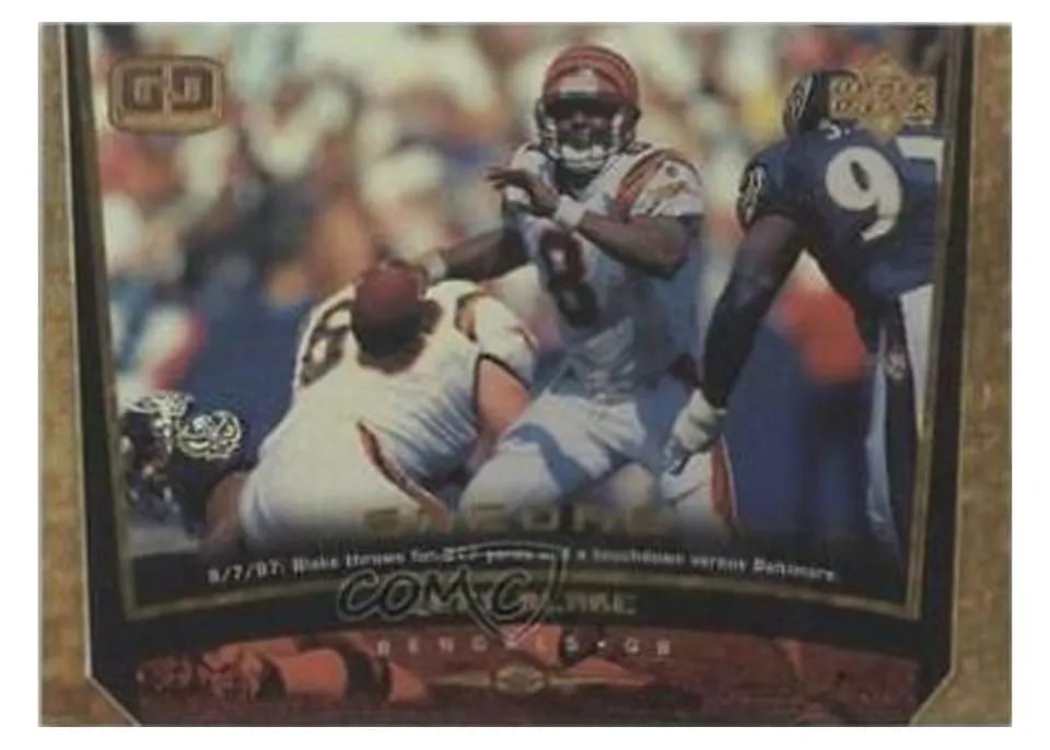 1998 Upper Deck Encore Jeff Blake #54 card