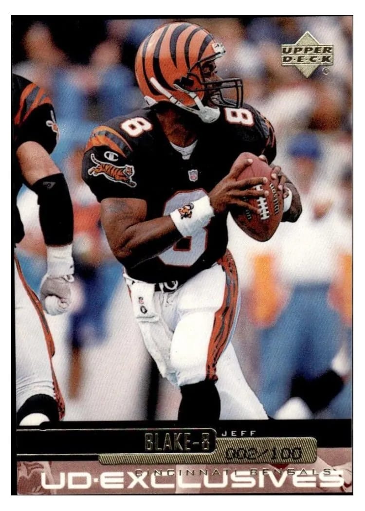1999 Upper Deck Jeff Blake #45 card