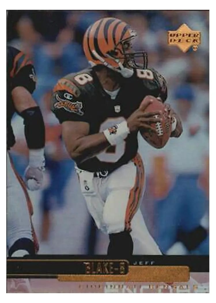 1999 Upper Deck Encore Jeff Blake #38 card