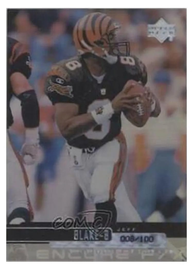 1999 Upper Deck Encore Jeff Blake #38 card