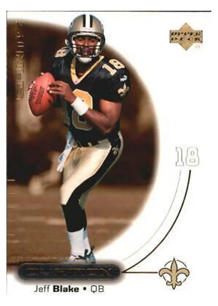 2000 Upper Deck Ovation Jeff Blake #36 card