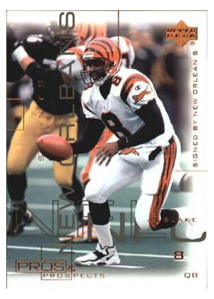 2000 Upper Deck Pros & Prospects Jeff Blake #51 card