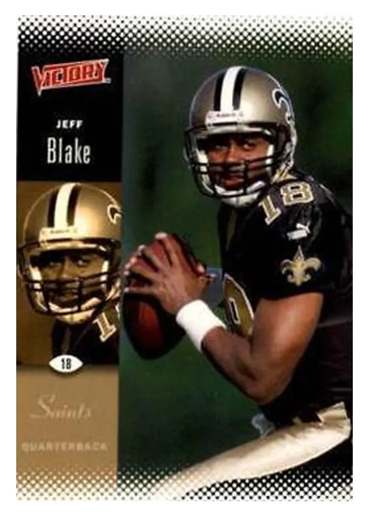 2000 Upper Deck Victory Jeff Blake #117 card