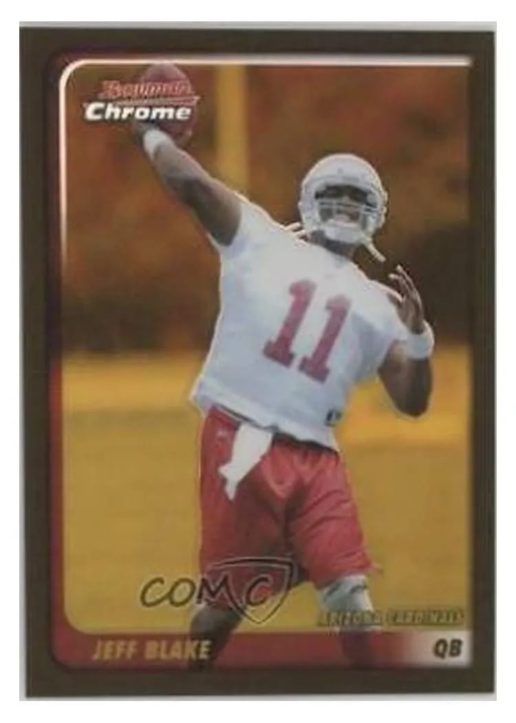 2003 Bowman Chrome Jeff Blake #7 card