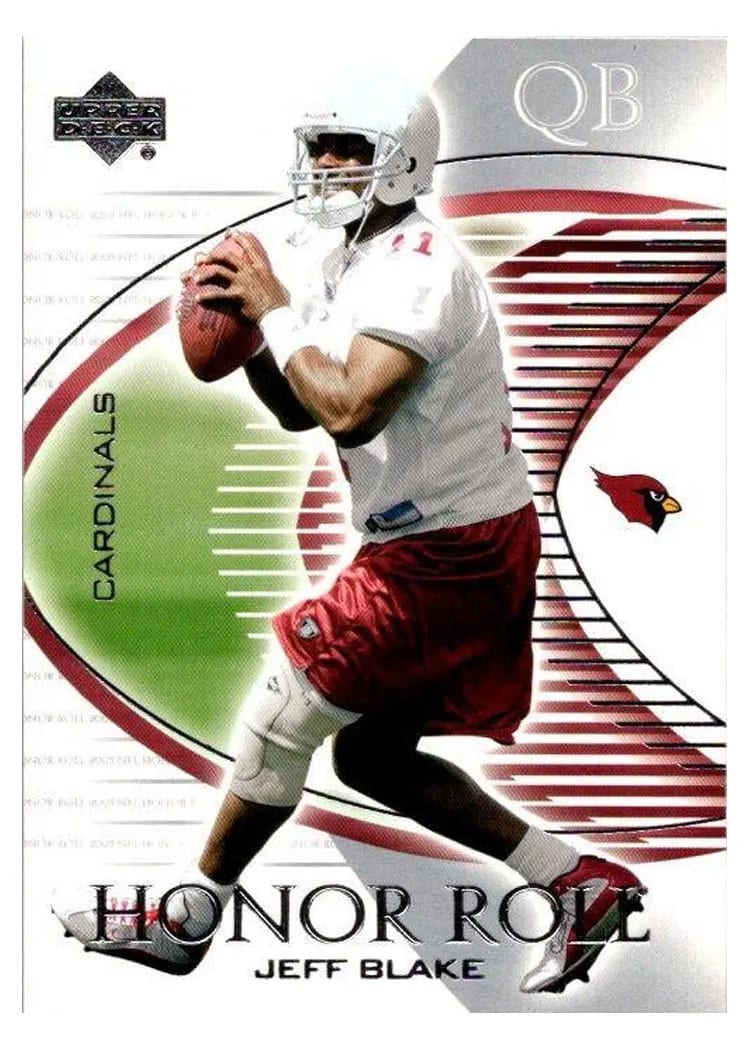 2003 Upper Deck Honor Roll Jeff Blake #18 card