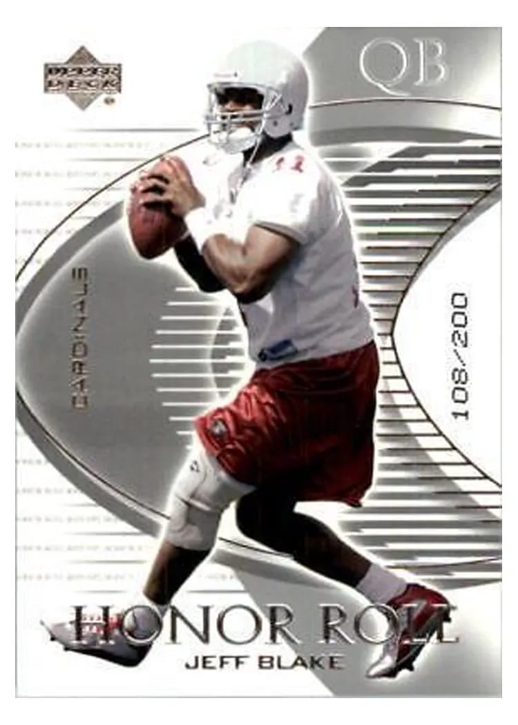2003 Upper Deck Honor Roll Jeff Blake #18 card