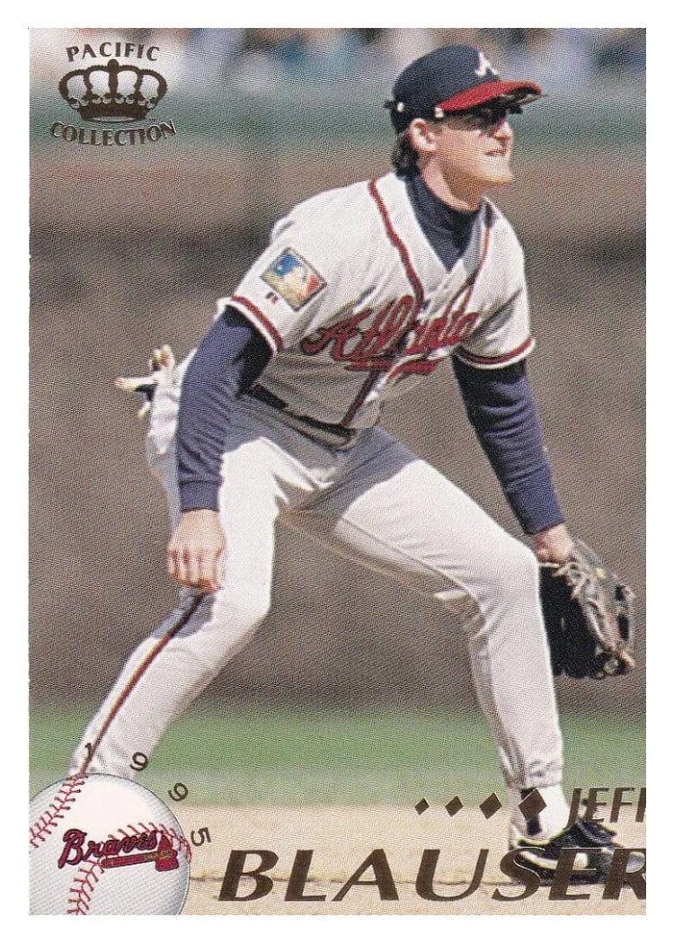 1995 Pacific Jeff Blauser #3 card