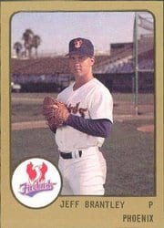 1988 ProCards Base Set Jeff Brantley #78 card