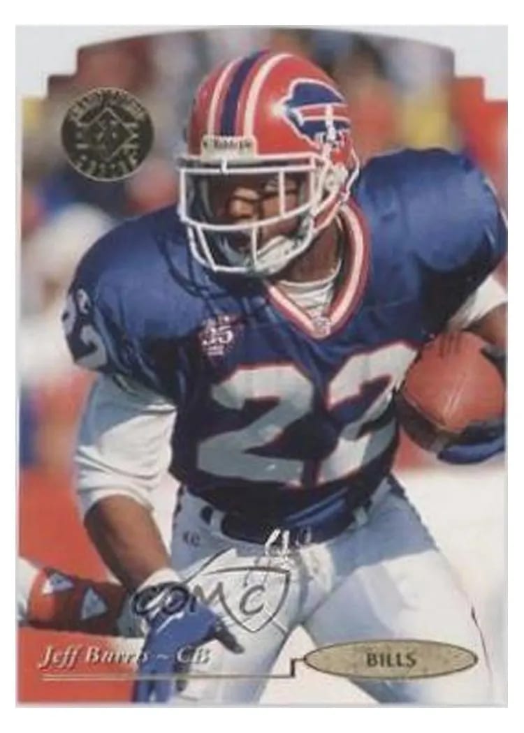 1995 SP Championship Jeff Burris Die Cut #63 card