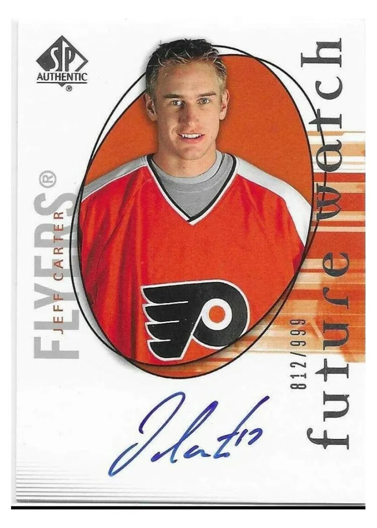 2005 SP Authentic Jeff Carter #177 card