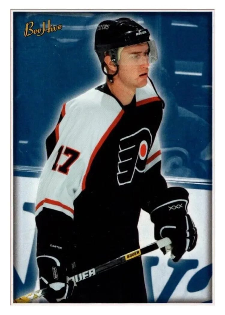 2005 Upper Deck Bee Hive Jeff Carter #103 card