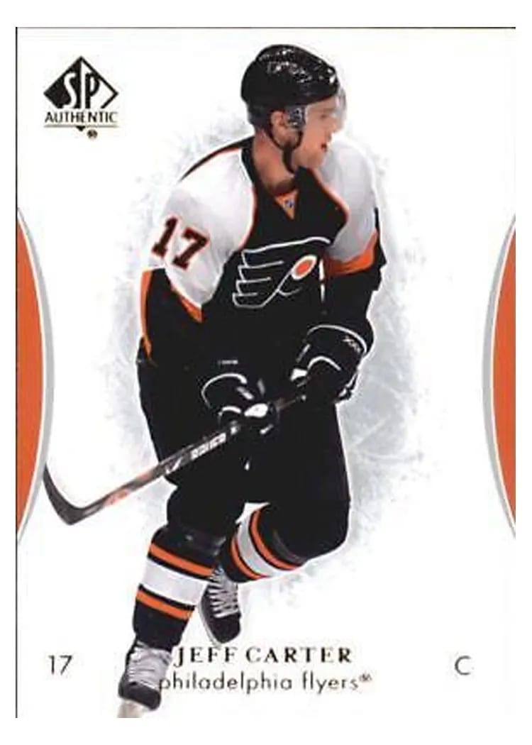 2007 SP Authentic Jeff Carter #3 card