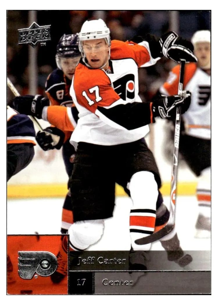 2009 Upper Deck Jeff Carter #36 card