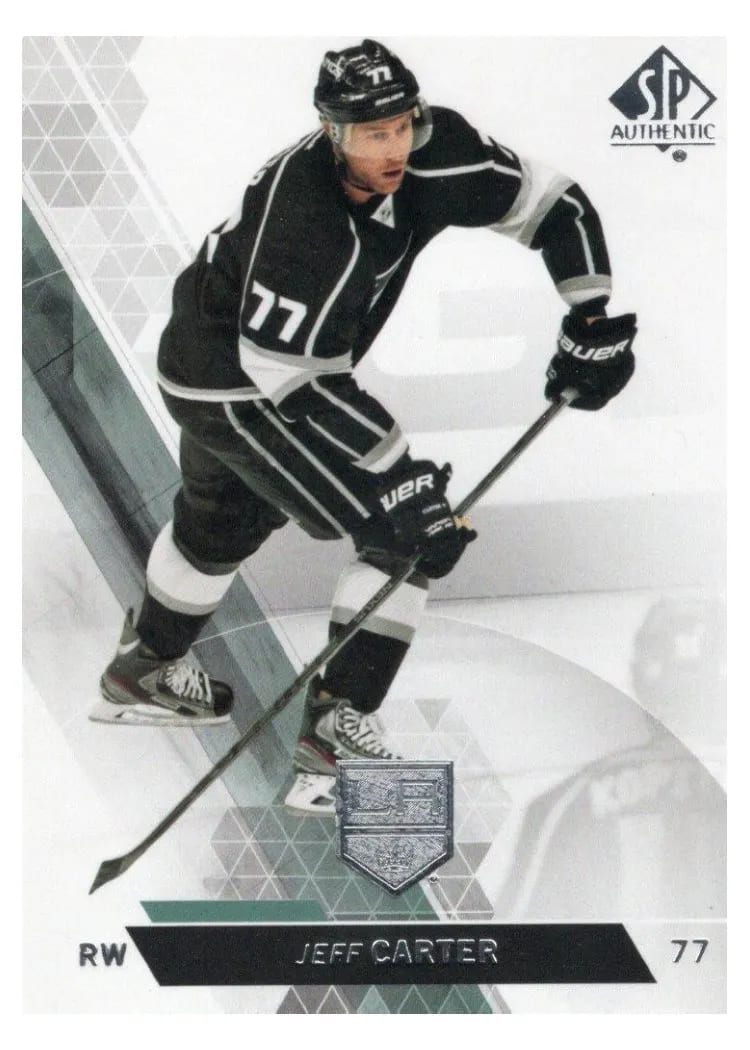 2013 SP Authentic Jeff Carter #93 card