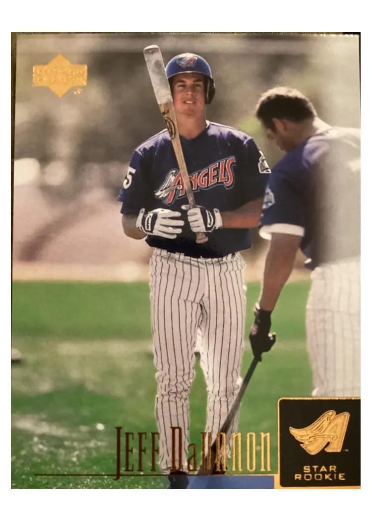 2001 Upper Deck Jeff DaVanon #1 card