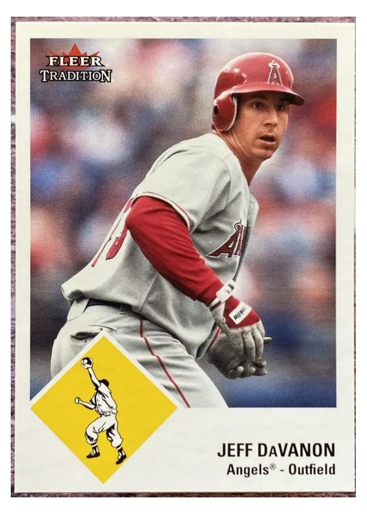 2003 Fleer Tradition Update Jeff DaVanon #U25 card