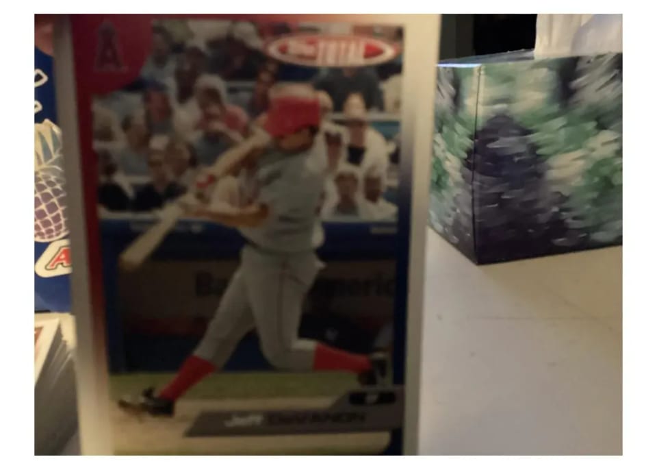 2005 Topps Total Jeff Devanon #181 card