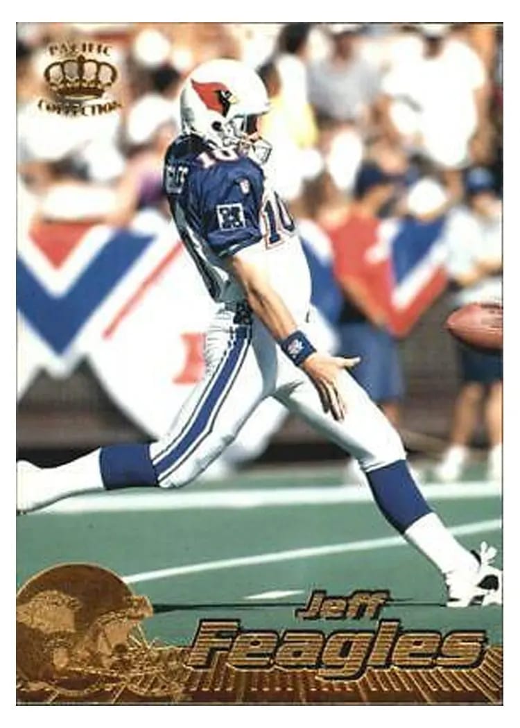 1996 Pacific Jeff Feagles #1 card