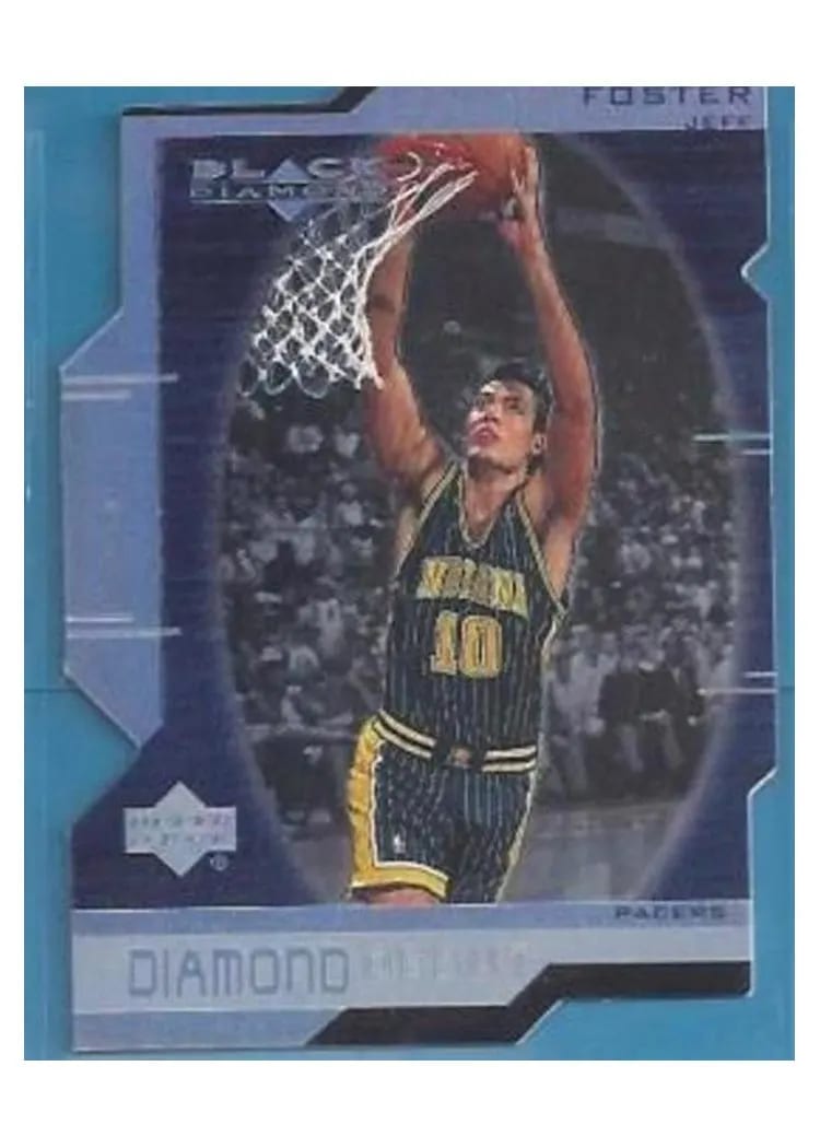 2000 Upper Deck Black Diamond JEFF FOSTER #110 card