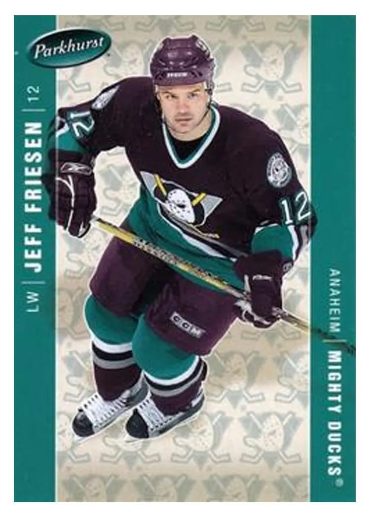 2005 Parkhurst Jeff Friesen #11 card