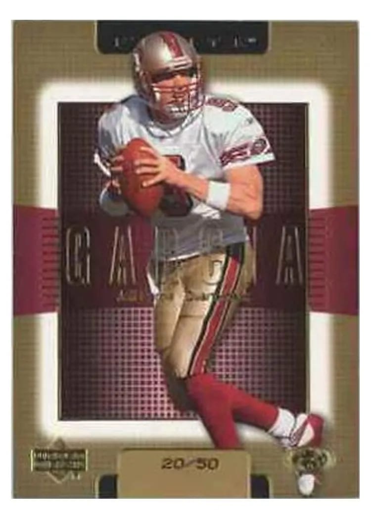 2003 Upper Deck Finite Jeff Garcia #17 card