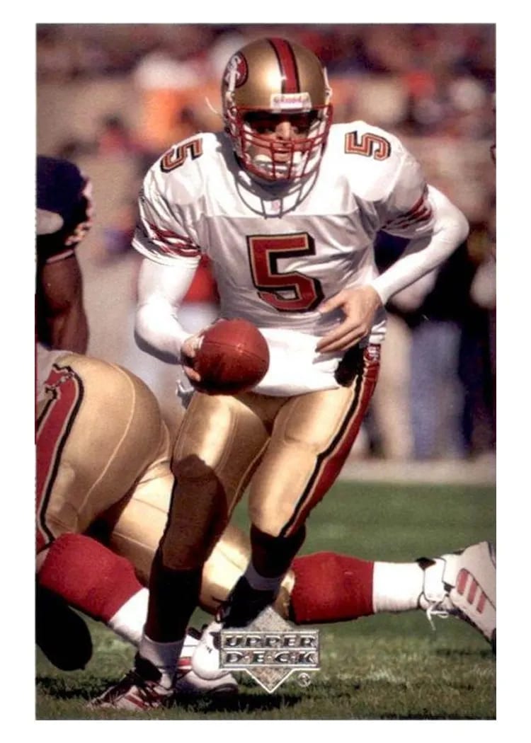 2003 Upper Deck Patch Collection Jeff Garcia #6