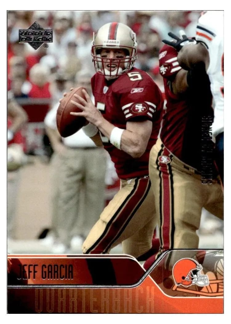 2004 Upper Deck Jeff Garcia #46 card