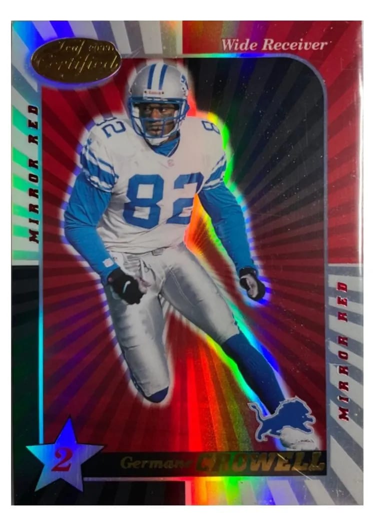2000 Leaf Certified Jeff George #99 card