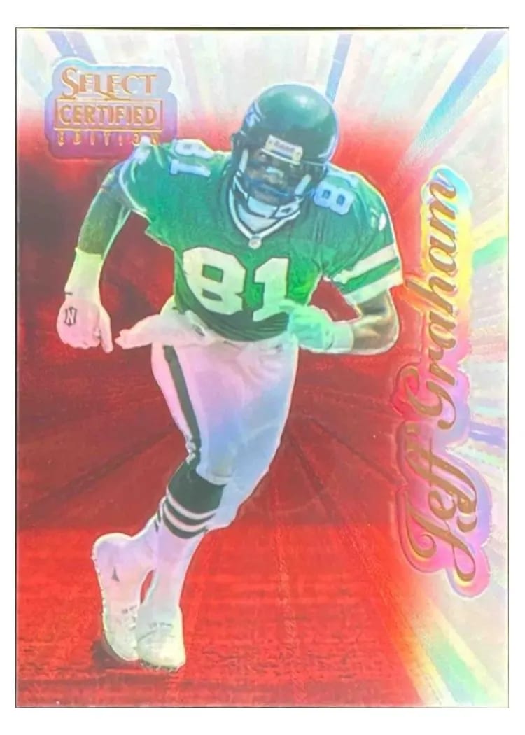 1996 Select Certified Jeff Graham #34 card