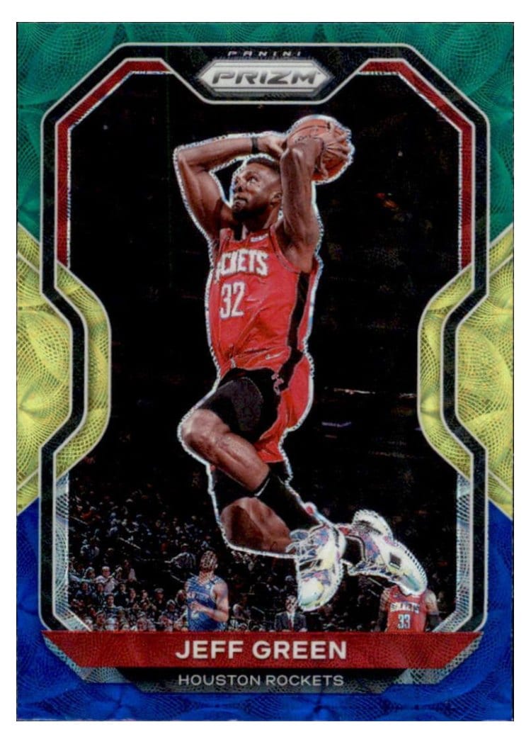 2020-21 Panini Prizm Base Set Jeff Green #2 card