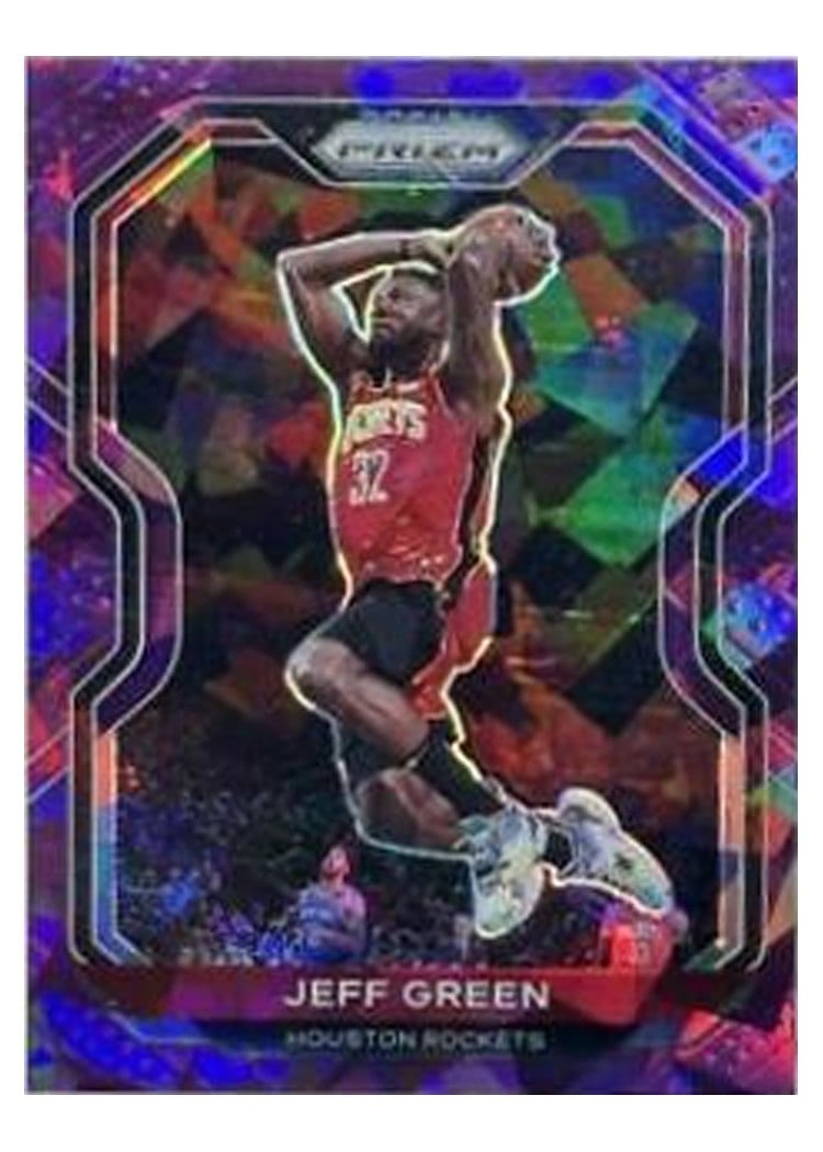 2020-21 Panini Prizm Base Set Jeff Green Purple Ice Prizm #2 card