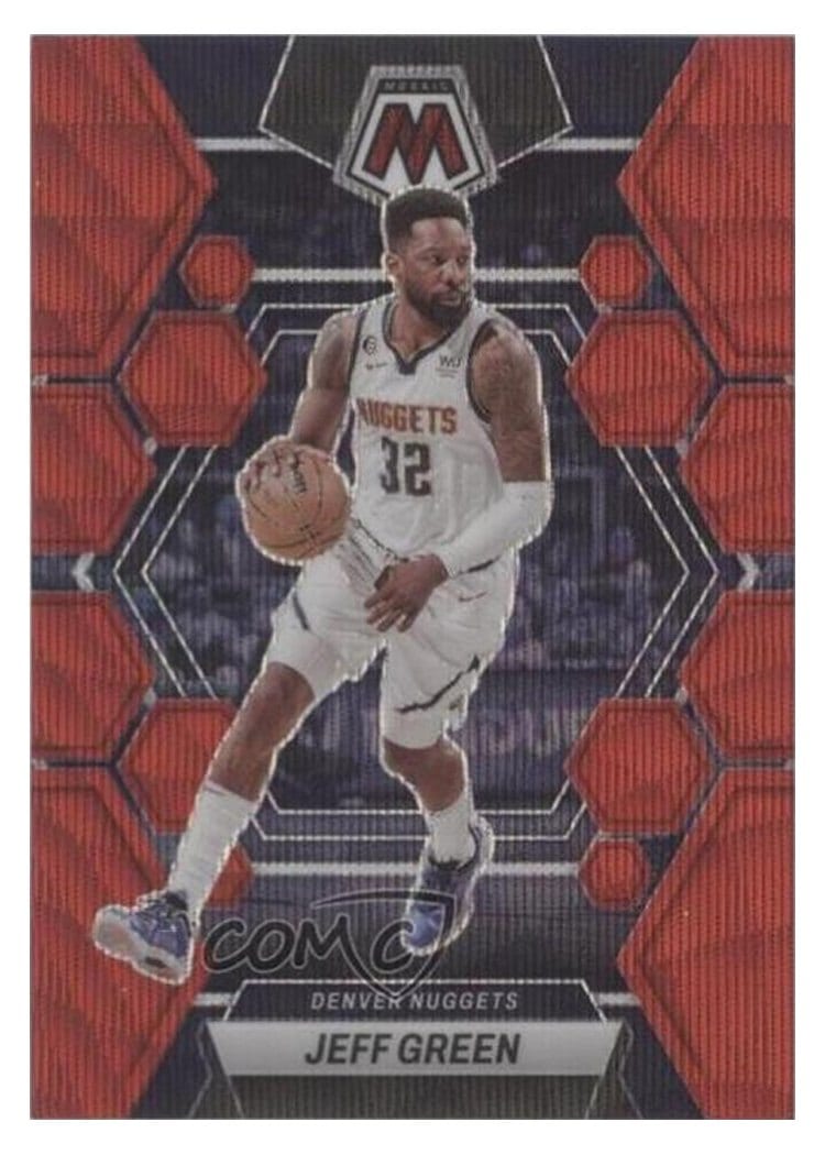 2022-23 Panini Mosaic Base Set Jeff Green #177 card