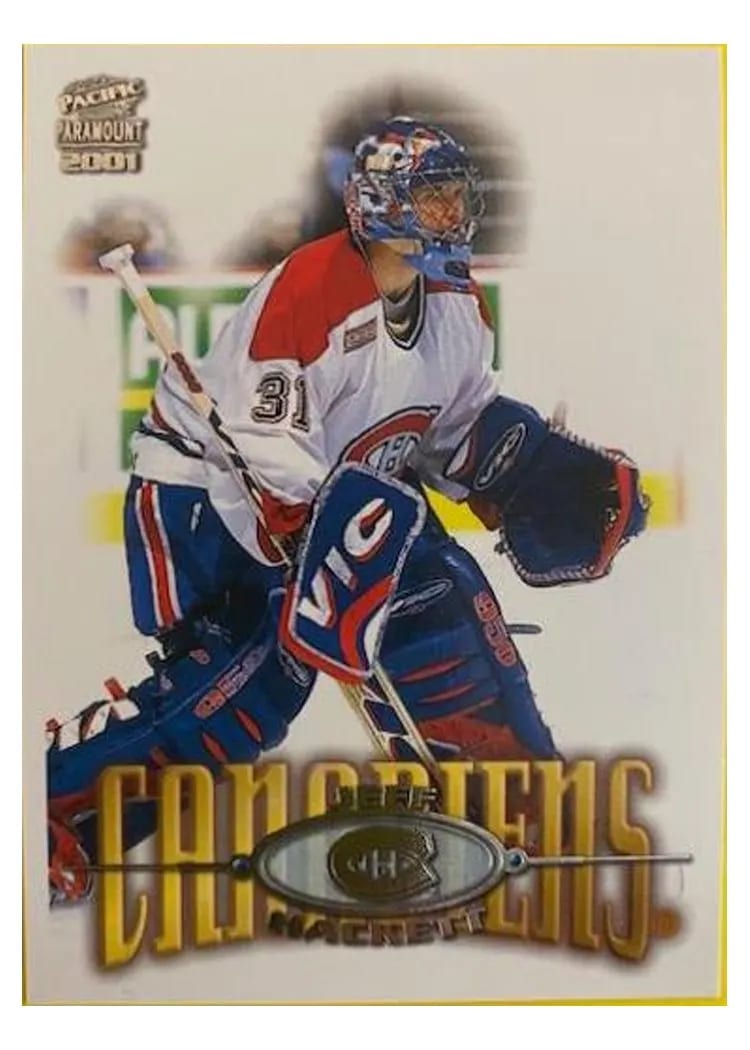 2000 Pacific Paramount Jeff Hackett #125 card