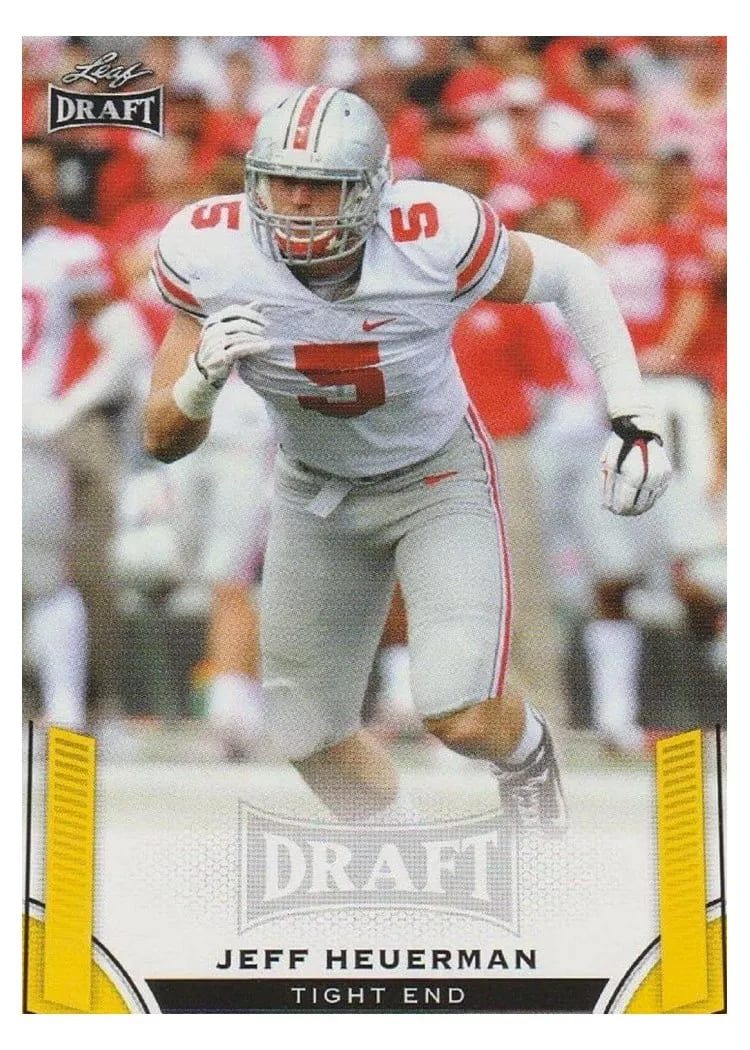 2015 Leaf Draft Jeff Heuerman #29 card