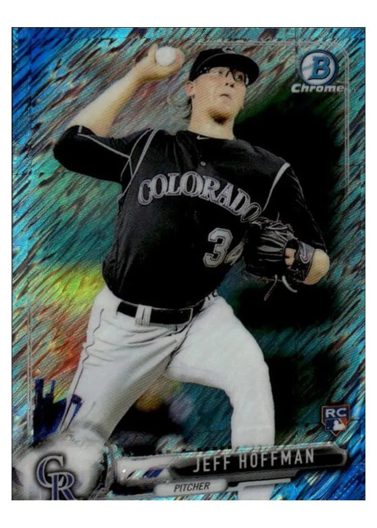 2017 Bowman Chrome Mini Jeff Hoffman #4 card