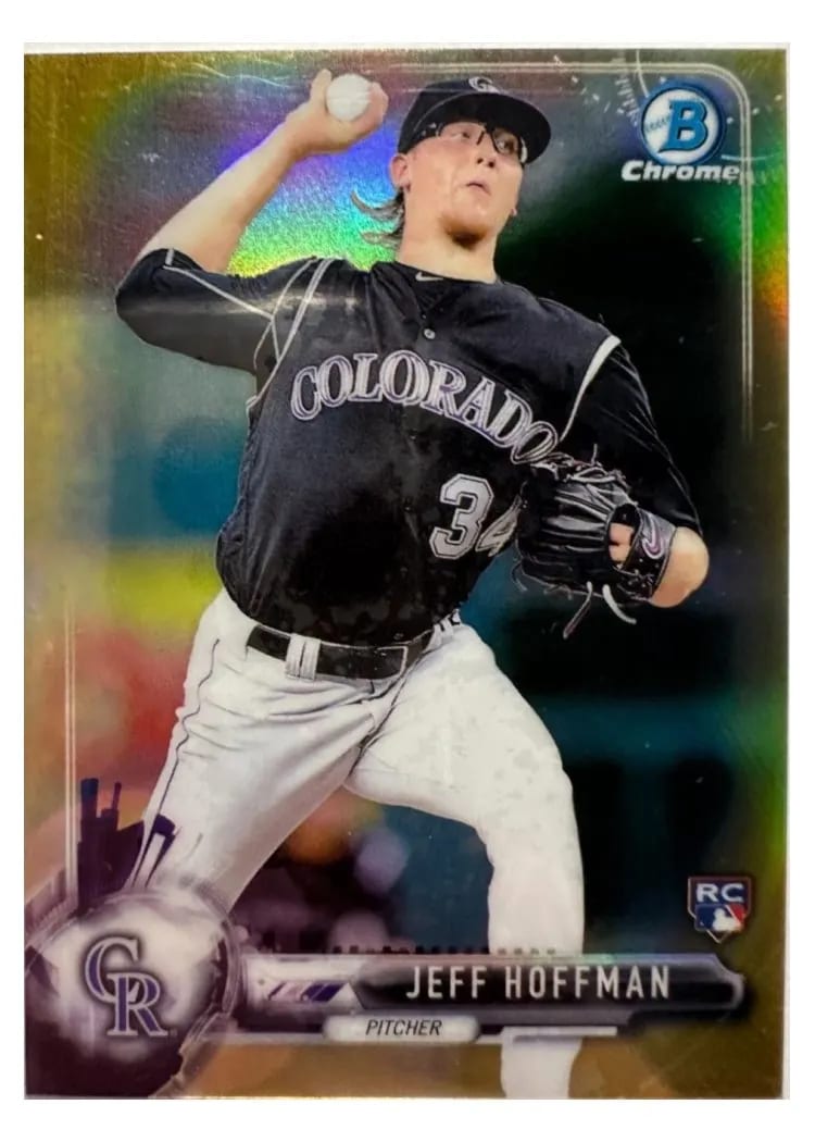 2017 Bowman Chrome Mini Jeff Hoffman #4 card