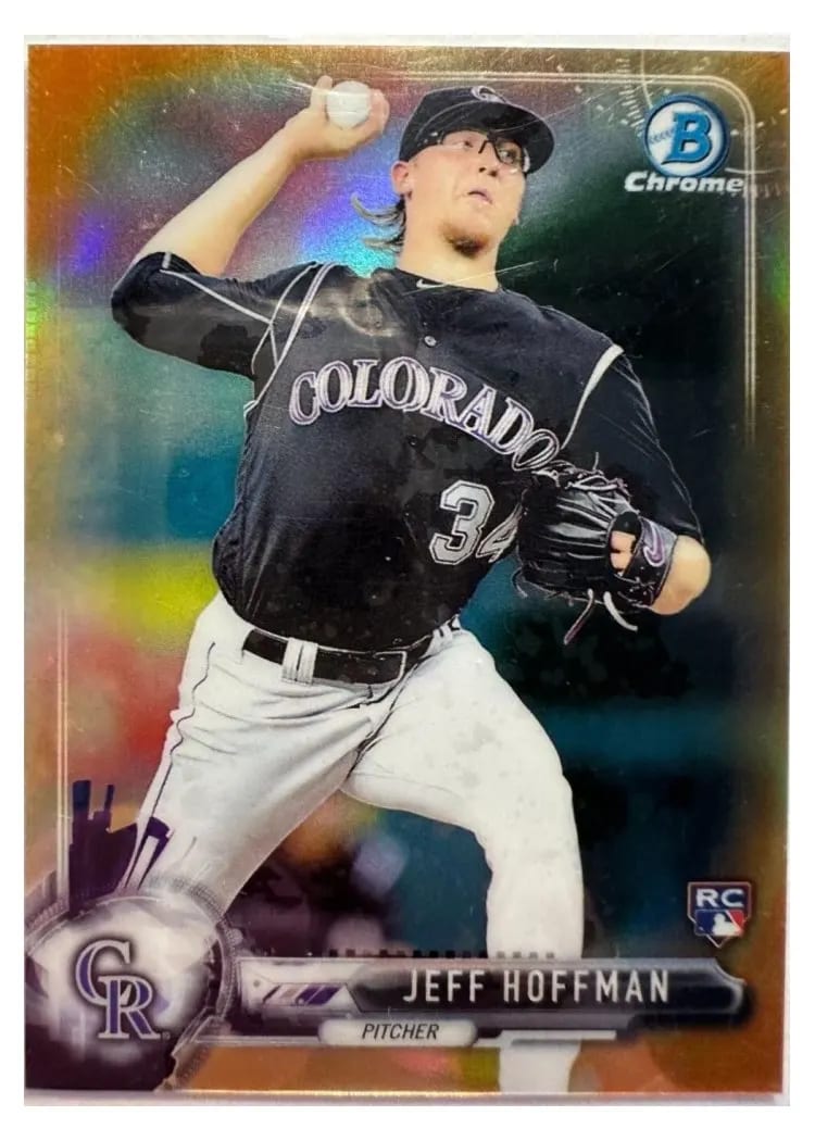 2017 Bowman Chrome Mini Jeff Hoffman #4 card