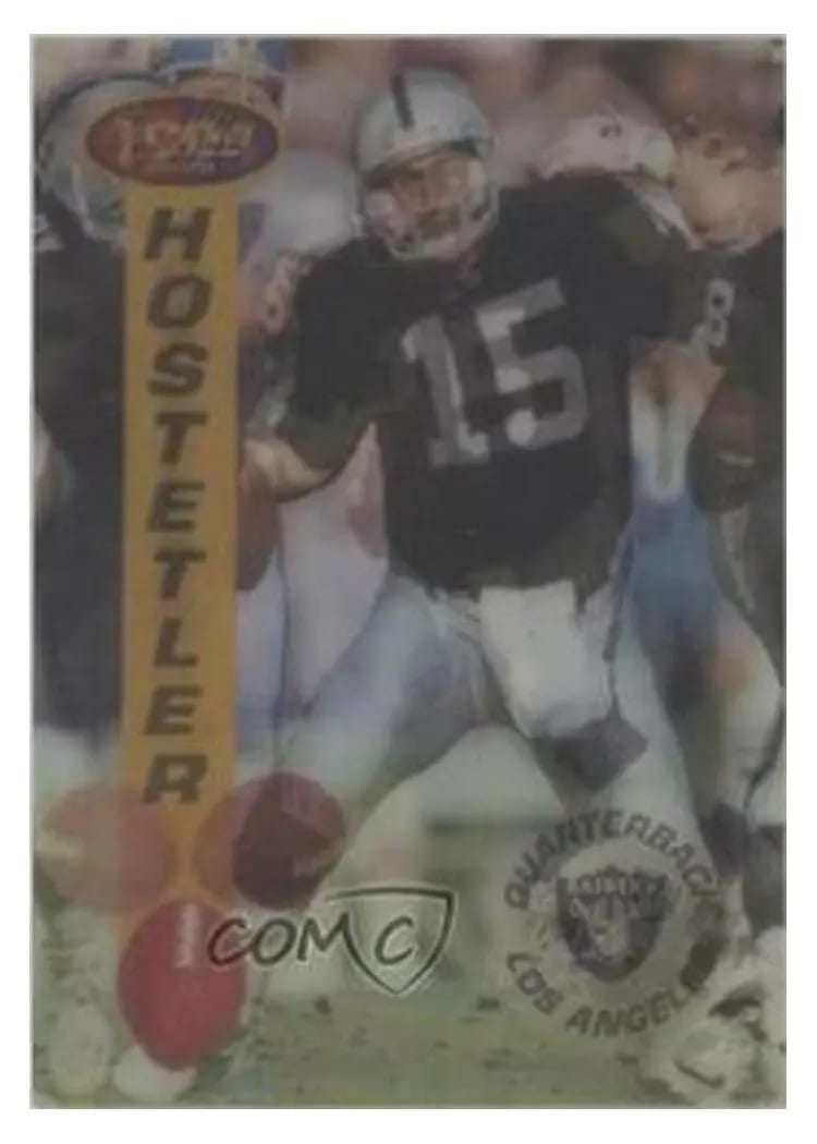 1994 Sportflics Jeff Hostetler #7 card