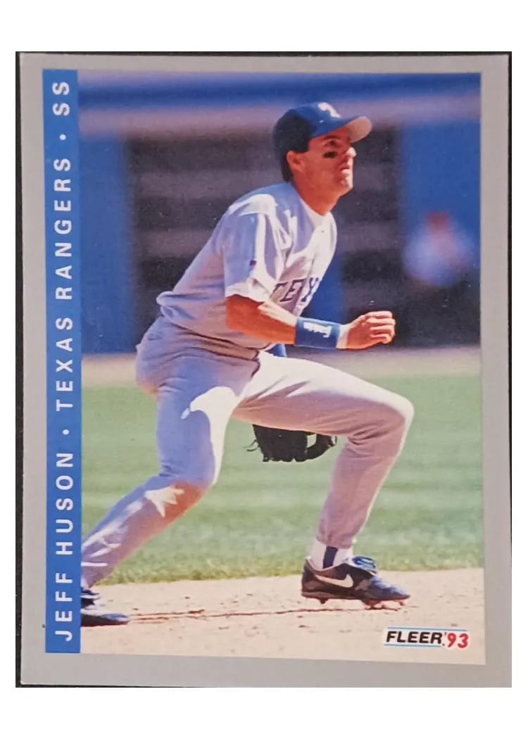 1993 Fleer Jeff Huson card