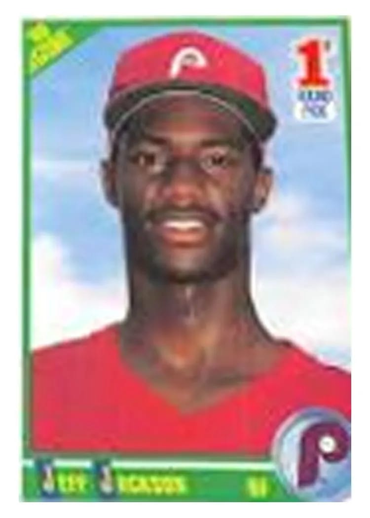 1990 Score Jeff Jackson #678 card
