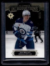 2022-23 Upper Deck Ultimate Collection Base Set Jeff Malott #171 card