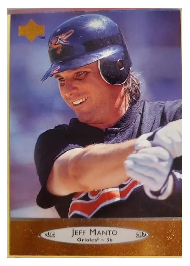 1996 Upper Deck Jeff Manto #17 card