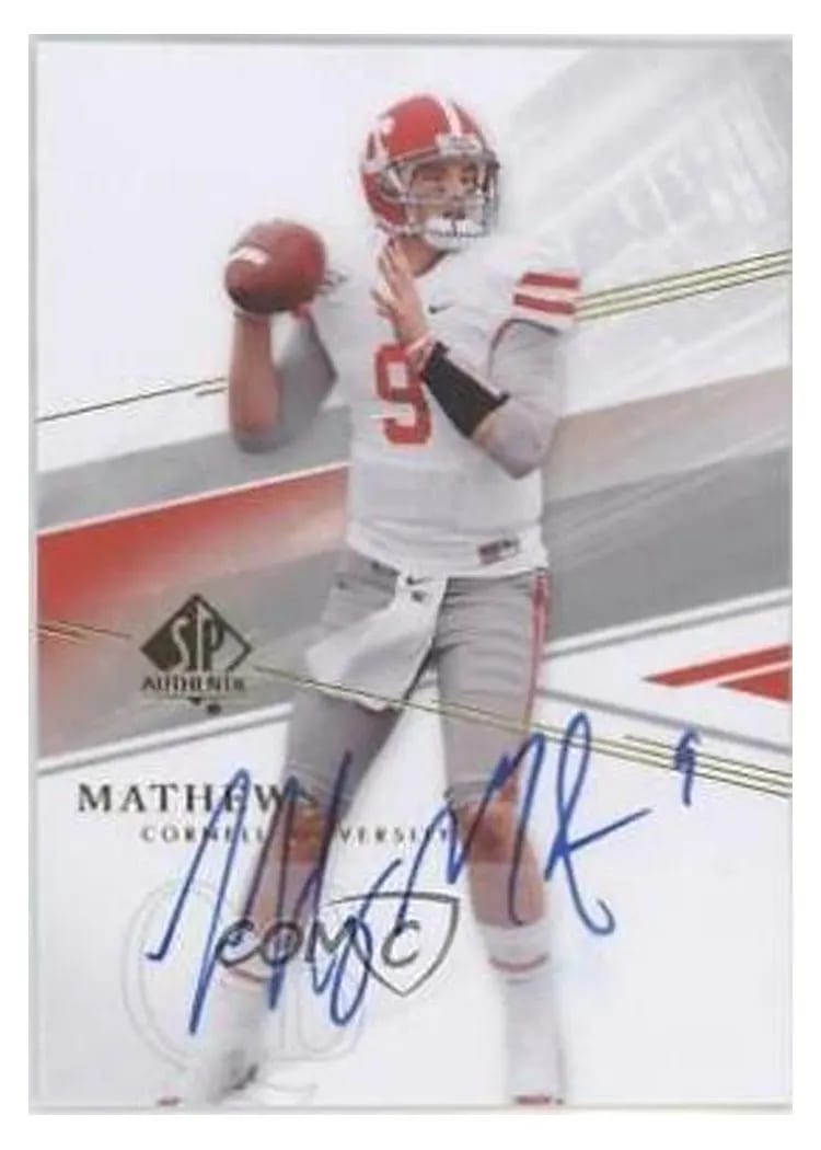 2014 SP Authentic Jeff Mathews #45 card