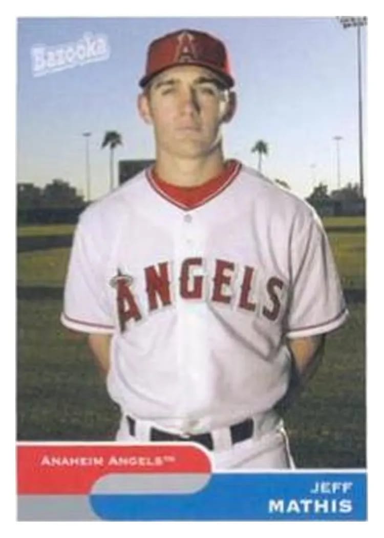 2004 Bazooka Jeff Mathis #264 card